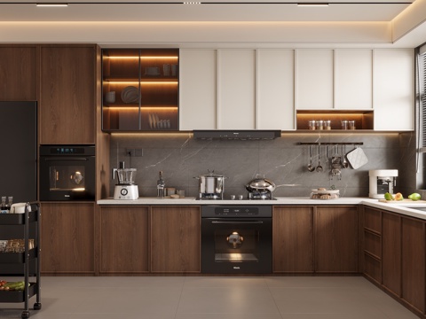 Mid-century Style Kitchen