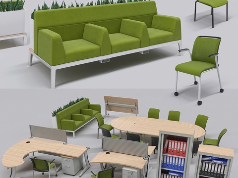 Steel brand office furniture series