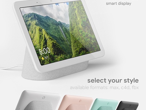 Google Home Hub four colors