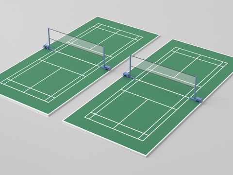 modern court badminton court tennis court