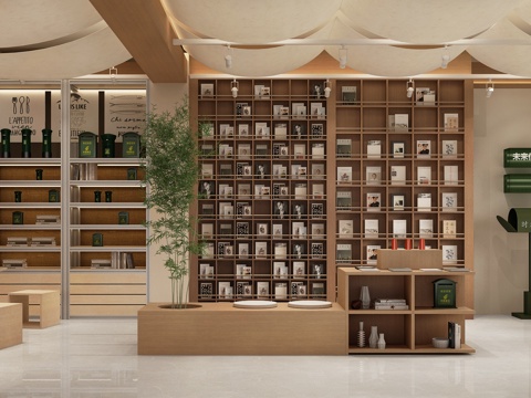 Modern Wenchuang Store Rest Area