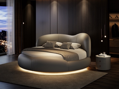 Round Bed Double Bed
