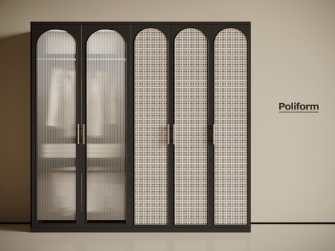 -Ji Feng Wardrobe Flat Door Wardrobe