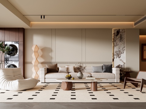 Mid-century Style Living Room