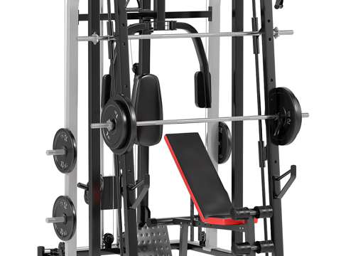 modern multi-functional strength training fitness equipment