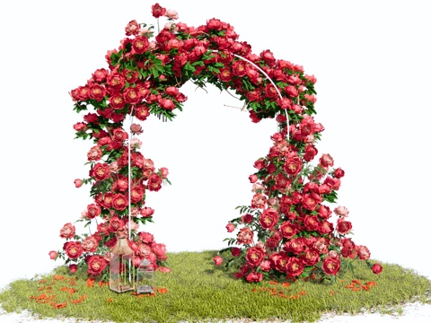 Modern Art Display Wedding Flower Art Meichen Welcome Area Flowers Meichen Lawn Wedding Set