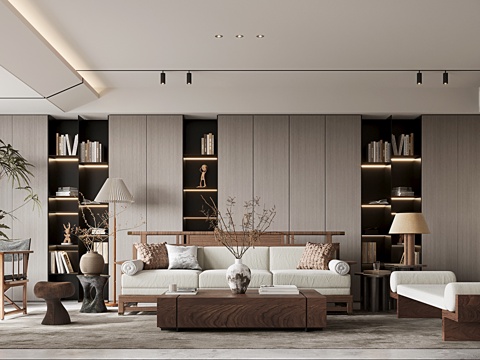 Mid-century Style Living Room