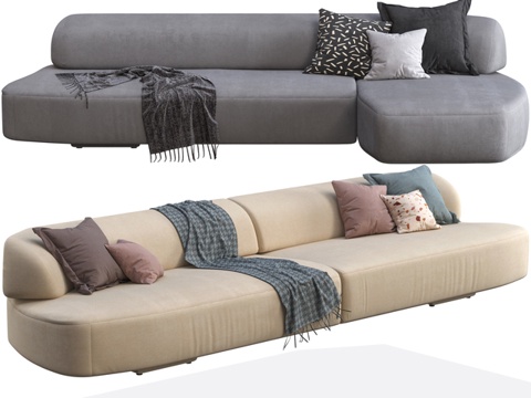 Modern Sectional Sofa Sofa Sofa Combination Multiplayer Sofa Sofa