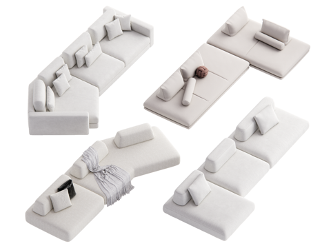 Modern Multiplayer Sofa Corner Sofa