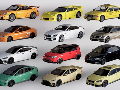 Modern car car transportation