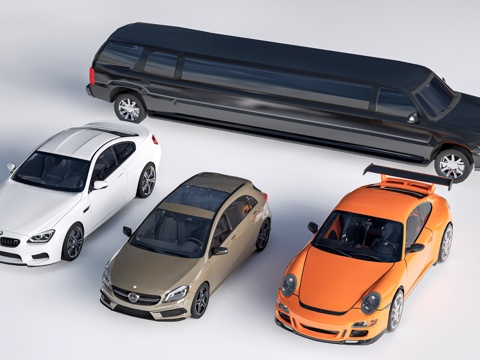 Modern car car transportation