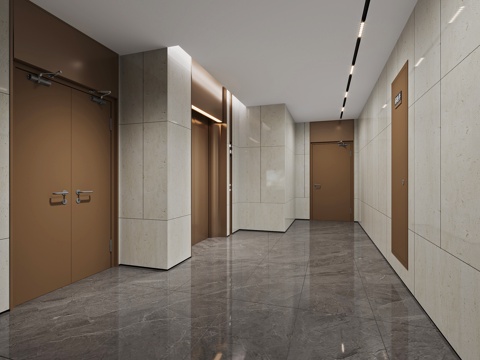 Modern entrance hall