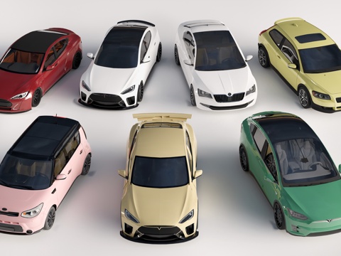 Modern car car transportation