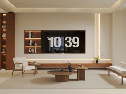 Mid-century Style Living Room