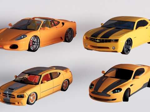 Modern car car transportation