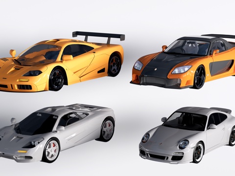 Modern car car transportation