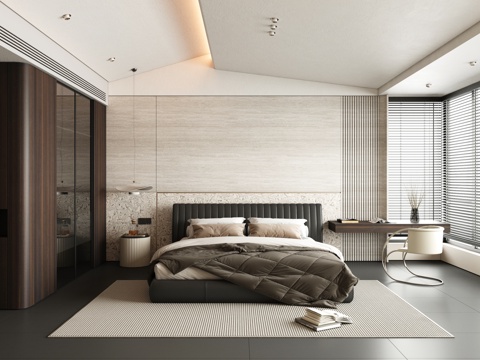 Modern Minimalist Master Bedroom Modern Minimalist Bedroom Master Bedroom Bay Window Bedroom