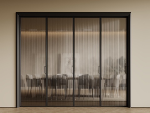 French glass sliding door Changhong glass door glass sliding door