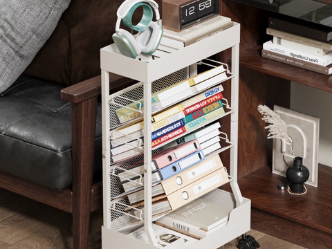 Bookshelf Ornaments Storage Rack