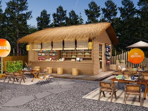 Modern Camp Camp Selling Pavilion Camp Wooden House Camping Wind Courtyard