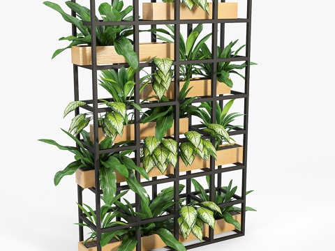 Indoor metal shelf 2