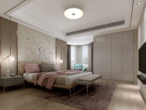 Modern Minimalist Bedroom