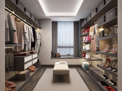 Modern Cloakroom