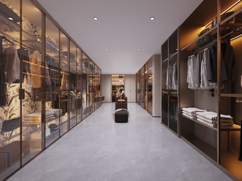Modern Cloakroom