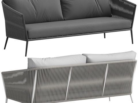 Modern Italian Outdoor Leisure Sofa