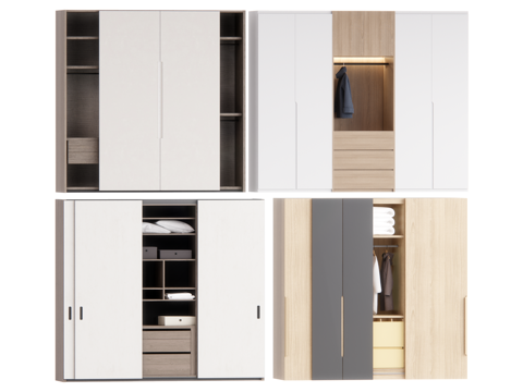 Modern wardrobe