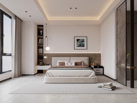 Modern Minimalist Bedroom