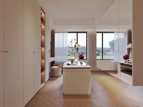 Modern Cloakroom