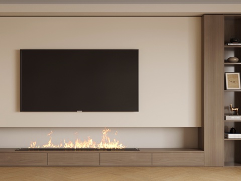 New Chinese Zen TV Wall Song Aesthetic Background Wall Living Room Background Wall Song Background Wall
