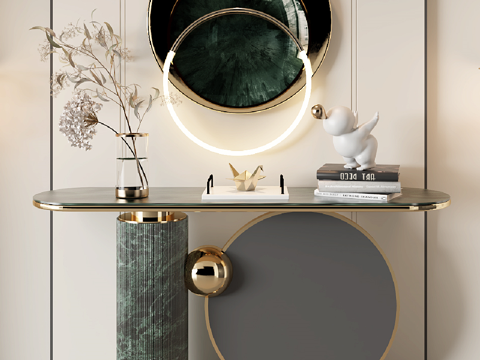 Modern End Desk