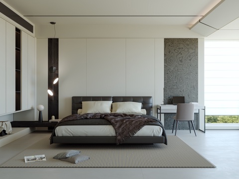Modern Minimalist Bedroom