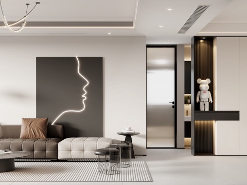 Italian Living&Dining Room Italian Sofa Italian Entrance Cabinet Italian Dining Table Italian Wine Cabinet