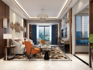 Modern Affordable Luxury Style High-end Residential Design Dark Grey ...