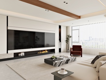 Modern Affordable Luxury Style High-end Residential Design Dark Grey ...