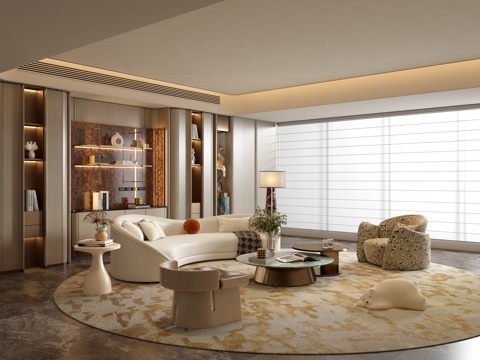 Modern Affordable Luxury Style High-end Residential Design Dark Grey ...