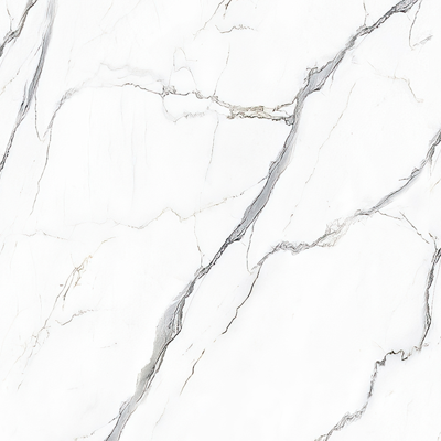 White marble stone slab