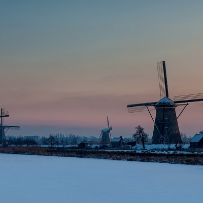 Sunset Outdoor Snow