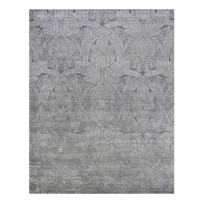 gray printed carpet