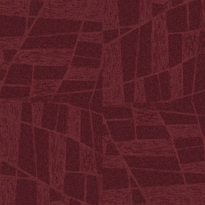 Seamless full wine red linen carpet