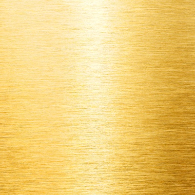 brushed gold metal