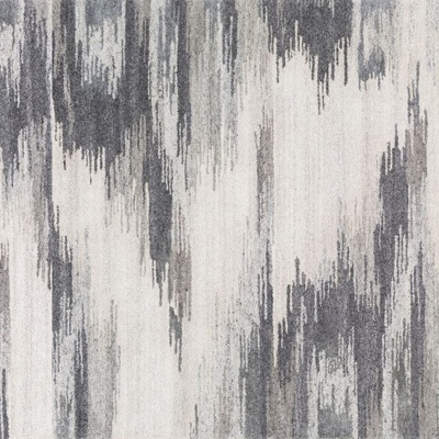 Chinese landscape gray wool carpet