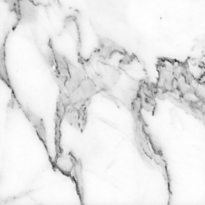 White even-grain marble rock slab