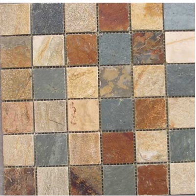 Floor Tile Culture Stone Stone Mosaic Collage