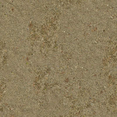 Gravel ground sand