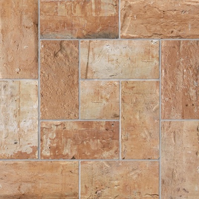 Cultural stone ground parquet