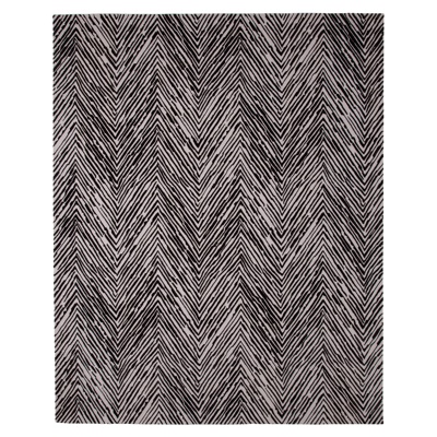 black gray pattern carpet